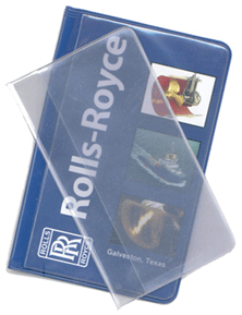 Clear Vinyl Tally Book Inserts