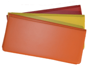 orange, red and yellow large vinyl waterproof tally books