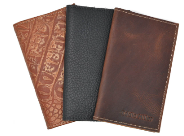 Junior Leather Tally Books
